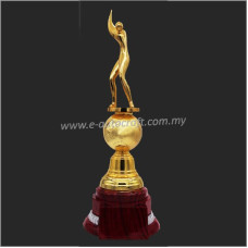 EXCLUSIVE METAL GOLD TROPHIES WS6204 WS6204